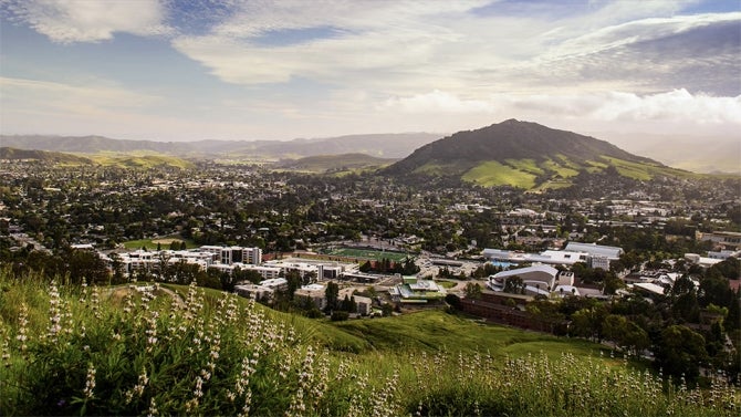 Distant photo of campus